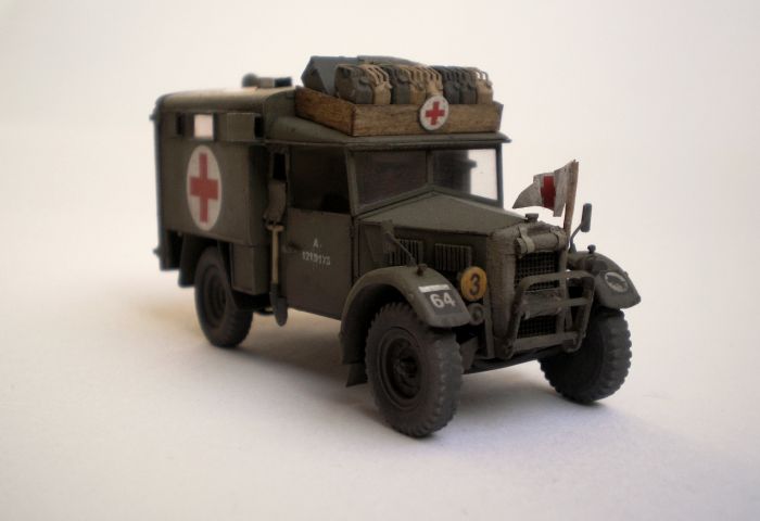 Humber FWD Ambulance - 163rd Field Ambulance RAMC, XXX Corps