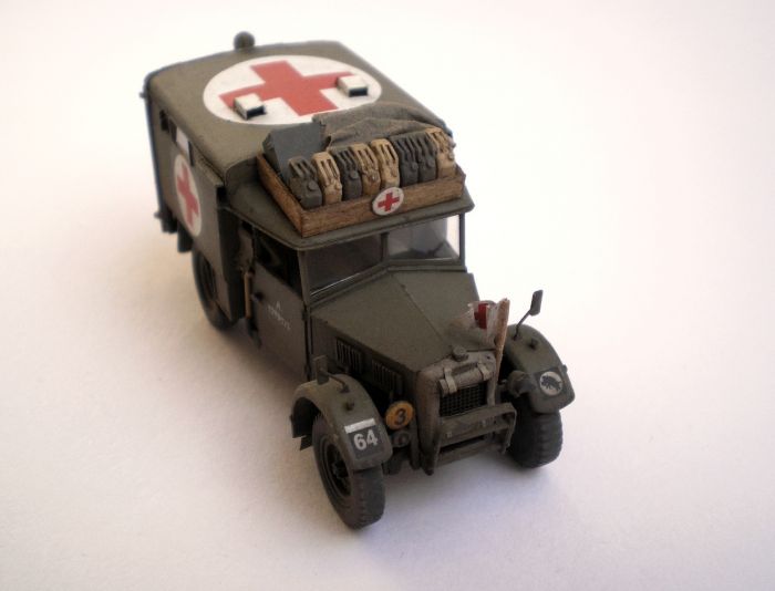 Humber FWD Ambulance - 163rd Field Ambulance RAMC, XXX Corps